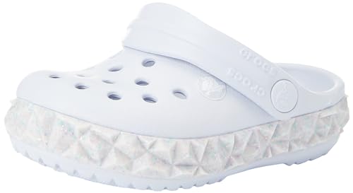 Crocs Unisex Kinder Crocband Geometric Gltr Band Clog T Clog, Dreamscape, 23/24 EU von Crocs