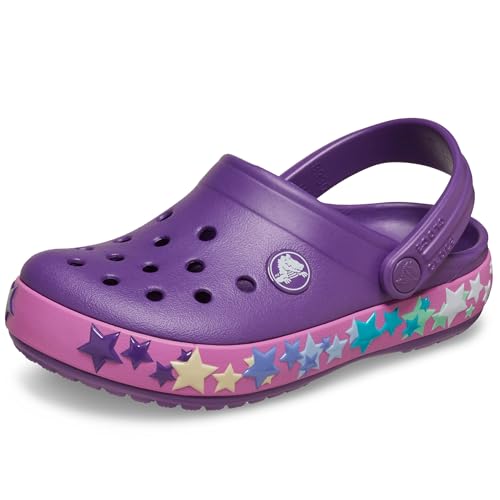 Crocs Unisex Kinder Crocband Clog T, Lights Amethyst, 24/25 EU von Crocs