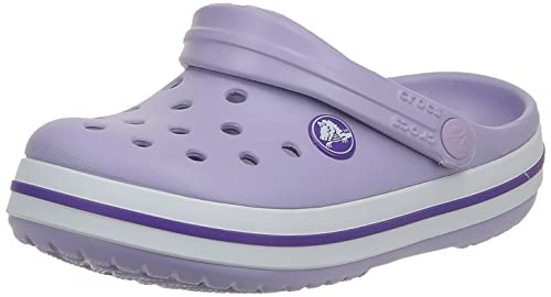 Crocs Unisex Kinder Crocband Clog T Clog, Lavender/Neon Purple, 19/20 EU von Crocs