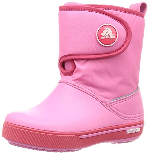 Crocs Unisex Kinder Crocband II.5 Gust Boot Kids Stiefel, Pink Lemonade/Poppy, 33/34 EU von Crocs
