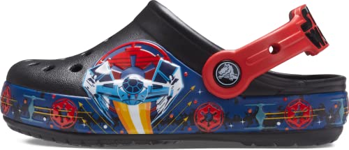 Crocs Unisex Kinder FL Darth Vader Lights Clog T Holzschuh, Schwarz von Crocs