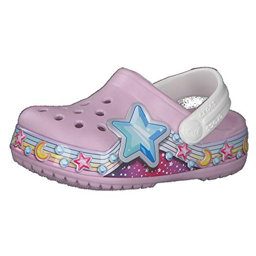 Crocs Unisex Kinder Fun Lab Star Band Clog, Ballerina Pink, 19-20 von Crocs