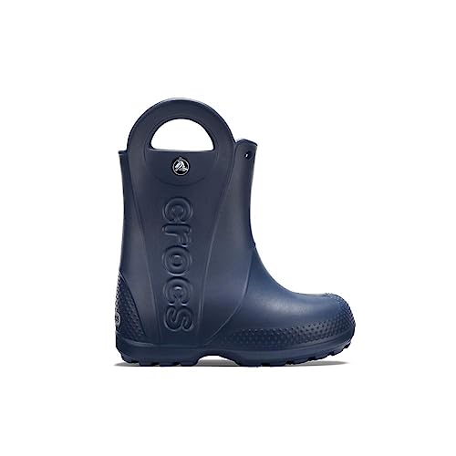 Crocs Handle It Rain Boot K, Unisex-Kinder Gummistiefel, Blau (Navy 410b), 28/29 EU von Crocs