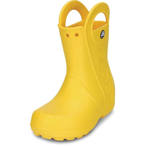 Crocs Unisex Kinder Handle It Rain Boot Kids Stiefel, Yellow, 24/25 EU von Crocs