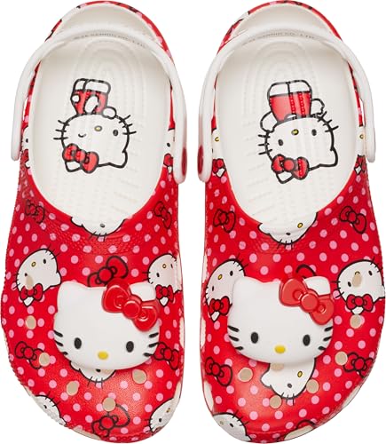 Crocs Unisex Kinder Hello Kitty Red Classic Clog K Clog, Multi, 36/37 EU Crocs Unisex Kinder Hello Kitty Red Classic Clog K Clog, Multi, 36/37 EU von Crocs