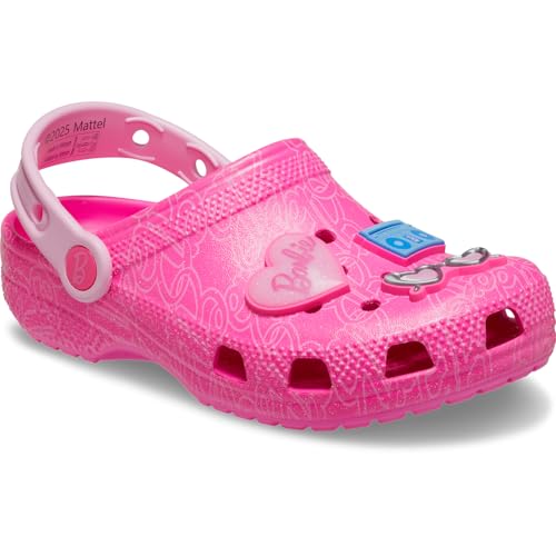 Crocs Unisex Kinder Mattel Pink Barbie Classic Clog K Clog, Multi, 34/35 EU von Crocs