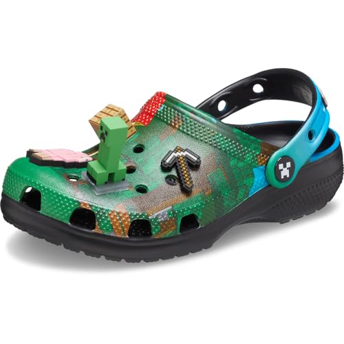 Crocs Unisex Kinder Minecraft CLS CLG K Clog, Multi, 33/34 EU Crocs Unisex Kinder Minecraft CLS CLG K Clog, Multi, 33/34 EU von Crocs