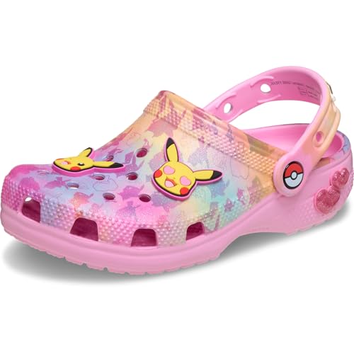 Crocs Unisex Kinder Pikachu Pink Cls Clg K Clog, Multi, 32/33 EU Crocs Unisex Kinder Pikachu Pink Cls Clg K Clog, Multi, 32/33 EU von Crocs