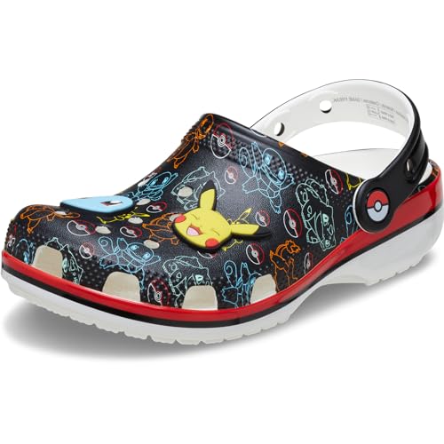 Crocs Unisex Kinder Pokemon Print Cls Clg K Clog, Multi, 28/29 EU von Crocs