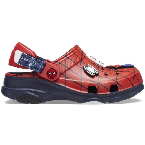 Crocs Unisex Kinder Spider-Man All Terrain Clog T Clog, Navy, 20/21 EU von Crocs