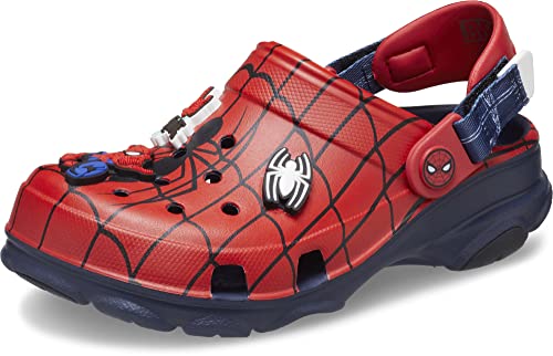 Crocs Unisex Kinder Spider-Man All Terrain Clog T Clog, Navy, 22/23 EU von Crocs
