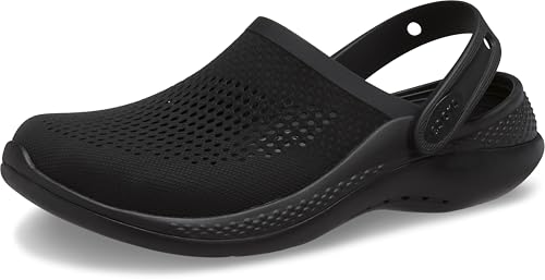 Crocs Unisex LiteRide 360 Clog, Schwarz/Schwarz, 47 EU, Schwarz, 48/49 EU von Crocs