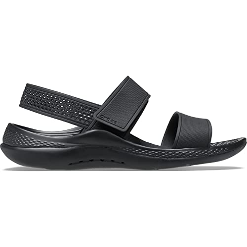 Crocs LiteRide 360 Sandal W, Holzschuh, Black, von Crocs