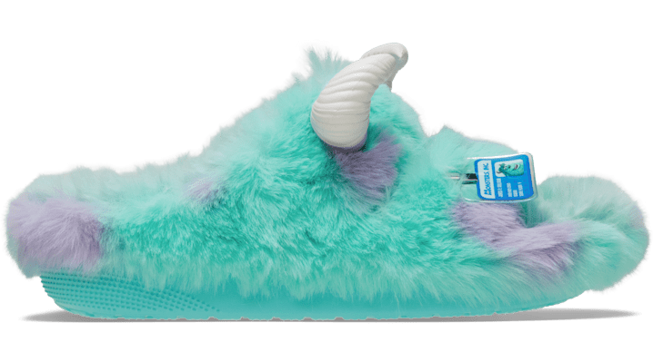 Crocs | Unisex | Monsters, Inc. Sulley Classic Cozzzy  | Sandalen | patterned | 42 von Crocs