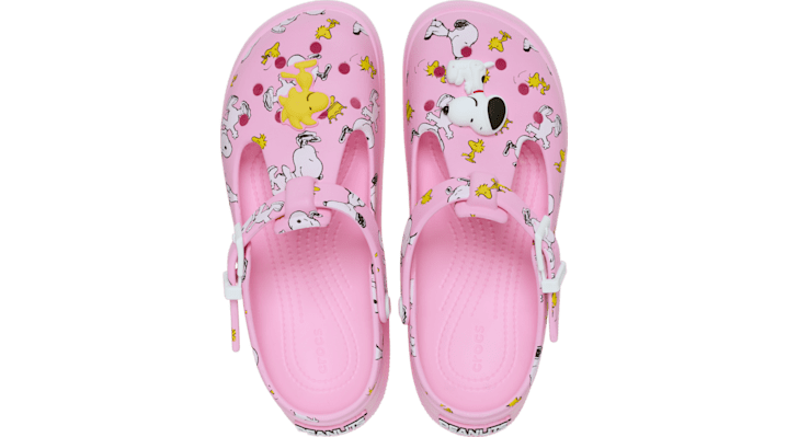 Crocs | Unisex | Peanuts Mary Jane  | Clogs | Pink | 37 von Crocs