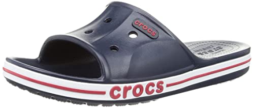 Crocs Unisex Slide, Bayaband Slide, Navy/Pepper, 45/46 EU von Crocs