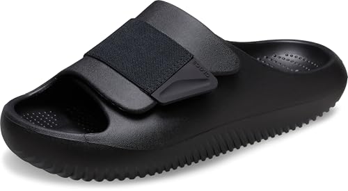 Crocs Unisex Slides, Schwarz, 41 EU von Crocs