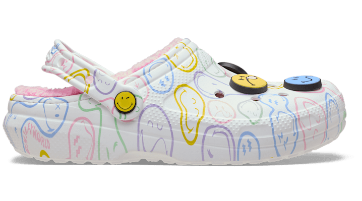 Crocs | Unisex | SmileyWorld® Classic Lined  | Clogs |  | 45 von Crocs