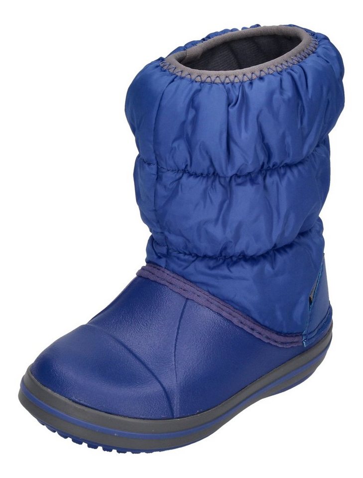 Crocs Winter Puff Boot 14613-4BH Winterstiefel Cerulean Blue Light Grey von Crocs