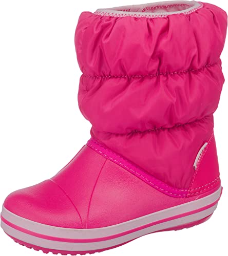 Crocs Winter Puff Boot Kids, Unisex - Kinder Schneestiefel, Pink (Candy Pink), 30/31 EU von Crocs