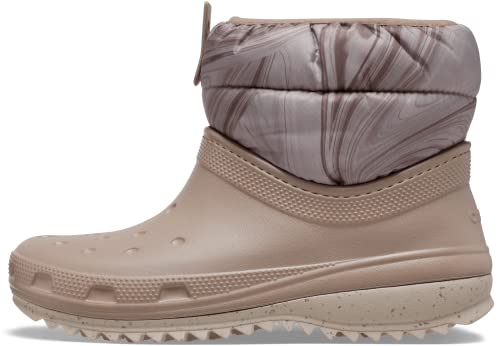 Crocs Women's Classic Neo Puff Shorty Boot 34-35 EU Mushroom von Crocs