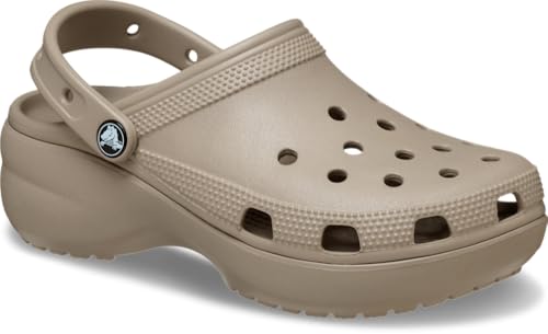 Crocs Women's Classic Platform Clog 42-43 EU Taupe von Crocs