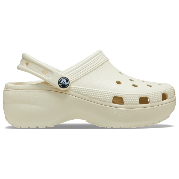 Crocs - Women's Classic Platform Clog - Sandalen Gr 38-39 beige von Crocs