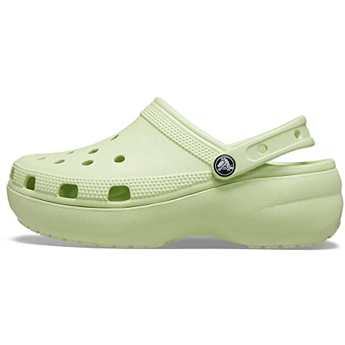 Crocs Classic Clog für Damen, Plateauschuhe, Celery von Crocs