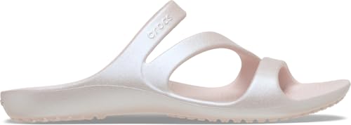 Crocs Women's Kadee II Strappy Sandals, Shimmer Quartz, 36-37 EU von Crocs