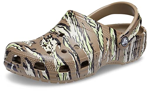 Crocs in Übergröße Classic Printed CAMO Clog Khaki, Größe:48/49 EU von Crocs