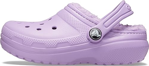 crocs Classic Lined Clog K Pantoletten/Clogs Madchen Rosa - 37/38 - Pantoletten/Clogs Shoes von Crocs