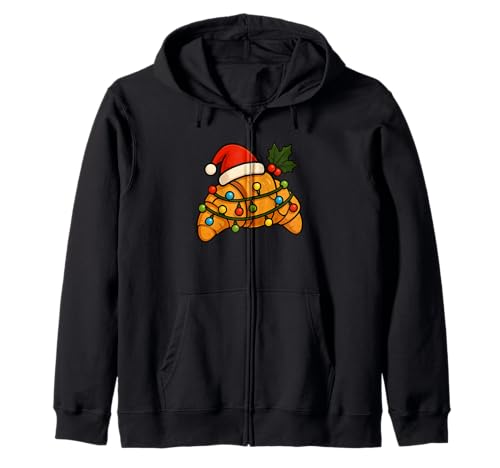 Croissant Merry Xmas Weihnachtsmannmütze Weihnachten Jungen Mädchen Kinder Kapuzenjacke Croissant Merry Xmas Weihnachtsmannmütze Weihnachten Jungen Mädchen Kinder Kapuzenjacke von CroissantAxis1