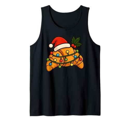 Croissant Merry Xmas Weihnachtsmannmütze Weihnachten Jungen Mädchen Kinder Tank Top Croissant Merry Xmas Weihnachtsmannmütze Weihnachten Jungen Mädchen Kinder Tank Top von CroissantAxis1