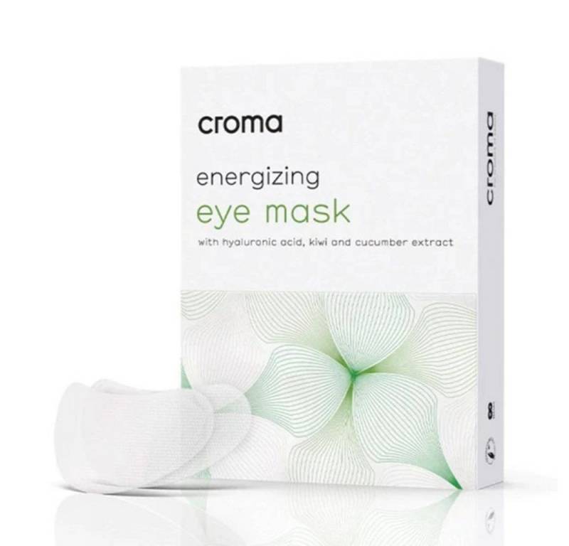Croma Gesichtsmaske Croma® Energizing Eye Mask, 8 Masken, 8-tlg. von Croma
