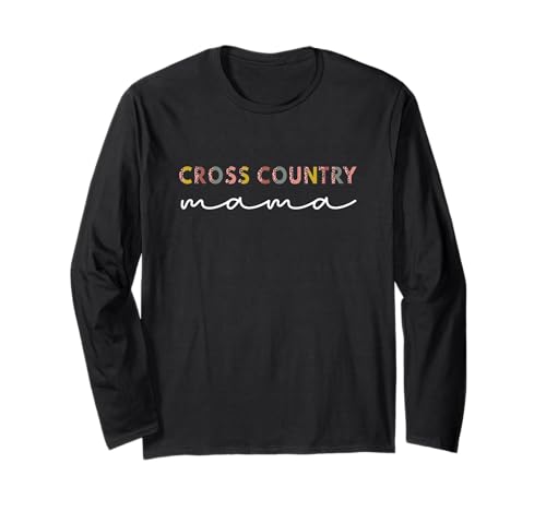 Cross Country Mama T-Shirt, Cross Country Mom Langarmshirt Cross Country Mama T-Shirt, Cross Country Mom Langarmshirt von Cross Country Mama shirt