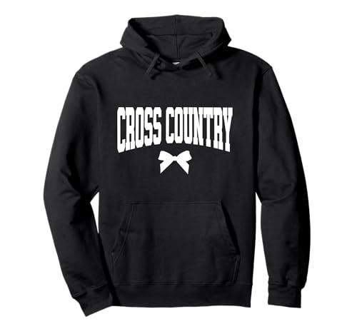 Cross Country Team Bow Runner Mädchen Leichtathletik Pullover Hoodie Cross Country Team Bow Runner Mädchen Leichtathletik Pullover Hoodie von Cross Country T-Shirt Co.