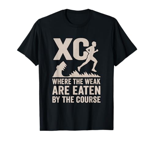 Langlauf-Läufer, lustig, Herren, XC, athletischer Rennläufer T-Shirt Langlauf-Läufer, lustig, Herren, XC, athletischer Rennläufer T-Shirt von Cross Country XC Running Trail Distance Graphic