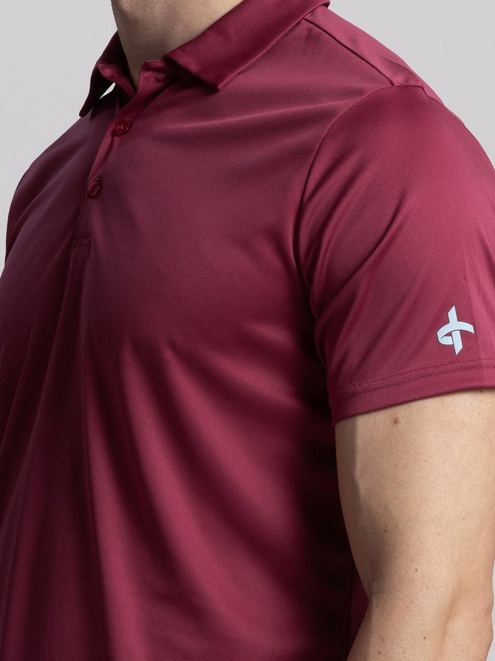 Cross Sportswear Poloshirt Cross Golf Polo Collin Berry Wine Herren von Cross Sportswear