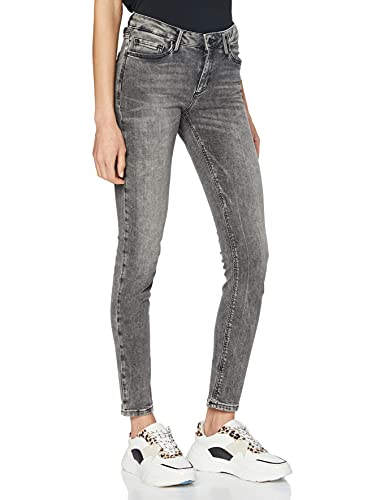 Cross Jeans Damen Alan Skinny Jeans, Grau, 27W / 32L von Cross