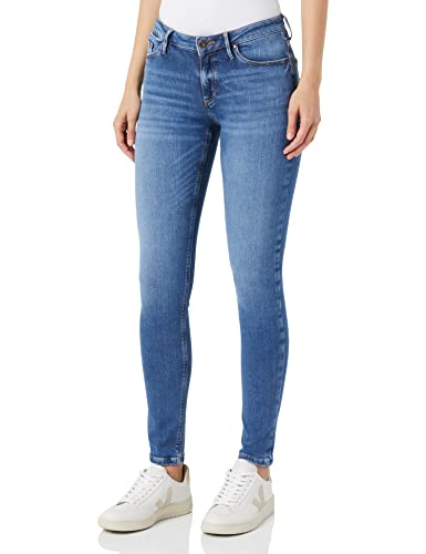 Cross Jeans Damen Alan Jeans, MID Blue Washed, 27 W/36 L von Cross