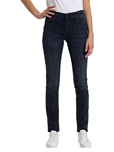 Cross Damen Anya Slim Jeans, Blau (Blue Black 159), 30W / 30L EU von Cross