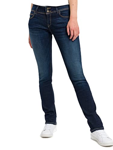 Cross Damen Loie Jeans, Deep Blue, 26W / 34L EU von Cross