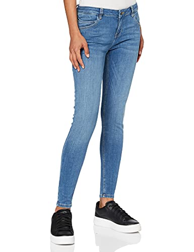 Cross Damen Page Jeans, Blau (Mid Blue 005), 30W / 32L EU von Cross