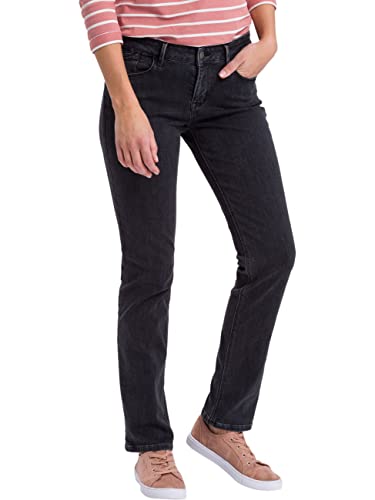 Cross Damen Rose Jeans, Dark Grey, 27W / 34L EU von Cross