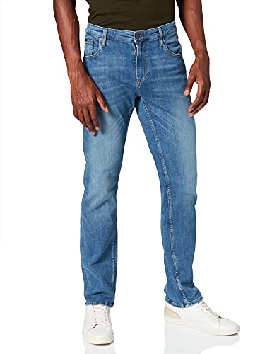 Cross Damien Herren Slim Jeans, Blau (Hellblau 007), 34 W / 30 L. von Cross