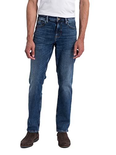 Cross Herren Dylan Jeans, Washed Mid Blue, 32W / 30L EU von Cross