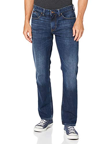 Cross Herren Dylan Regular Fit Jeans, Blau (Dark Blue 099), W28/L32 von Cross