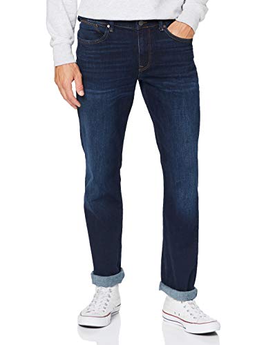 Cross Herren Dylan Tapered Fit Jeans, Dark Blue, W28/L32 von Cross