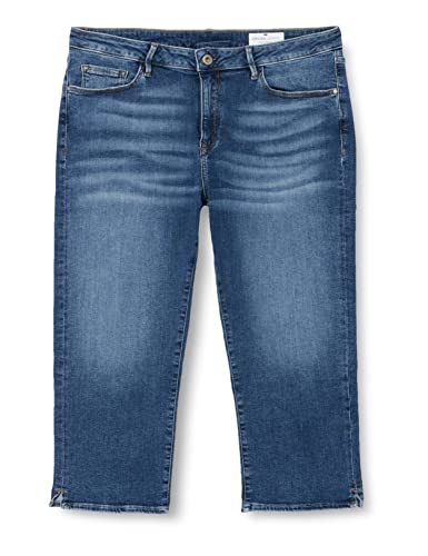 Cross Jeans Damen Amber Bermuda, Blau (Mid Blue 012), W32(Herstellergröße: 32) von Cross