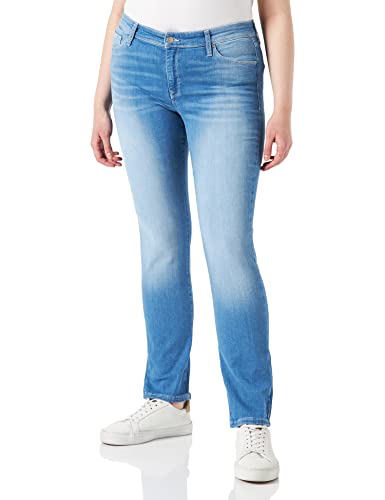 Cross Jeans Damen Anya P 489-086 Slim Jeans, Blau (Light Blue 163), W28/L32 (Herstellergröße: 28/32) von Cross